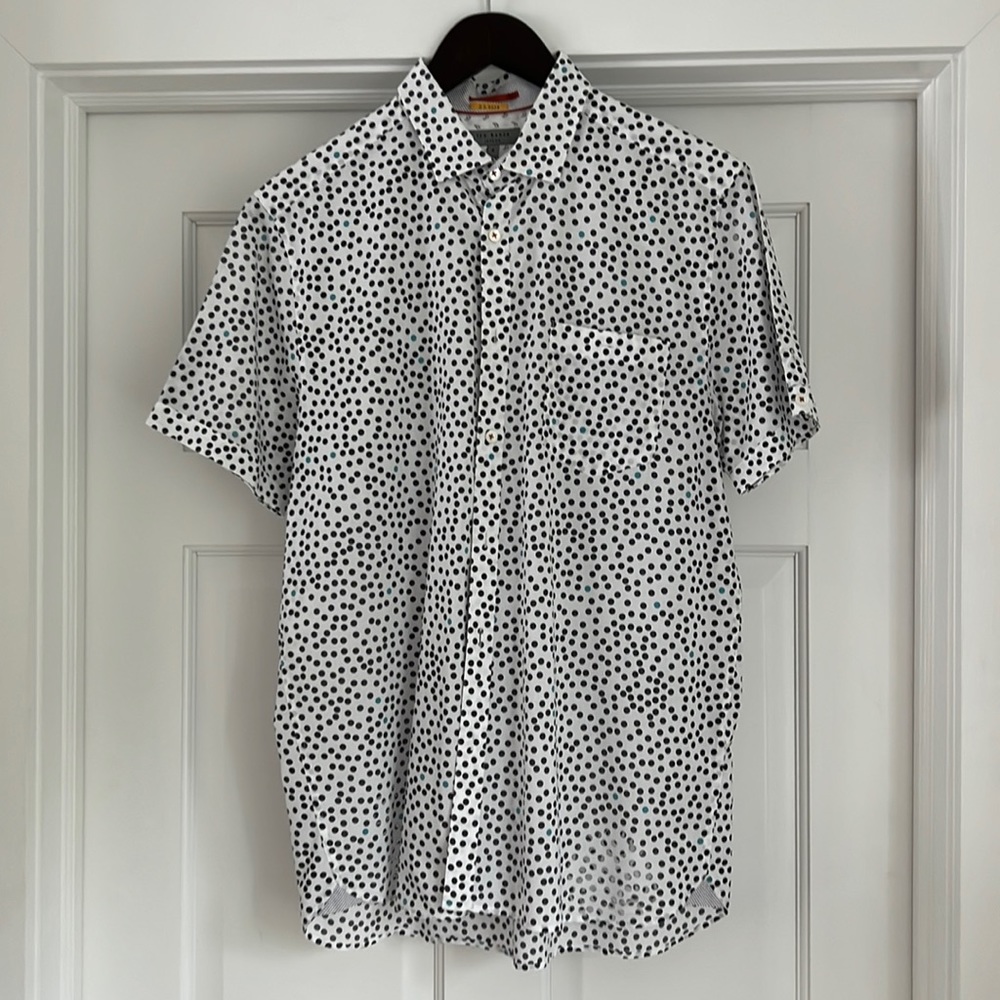 Mens Ted Baker short sleeve button down